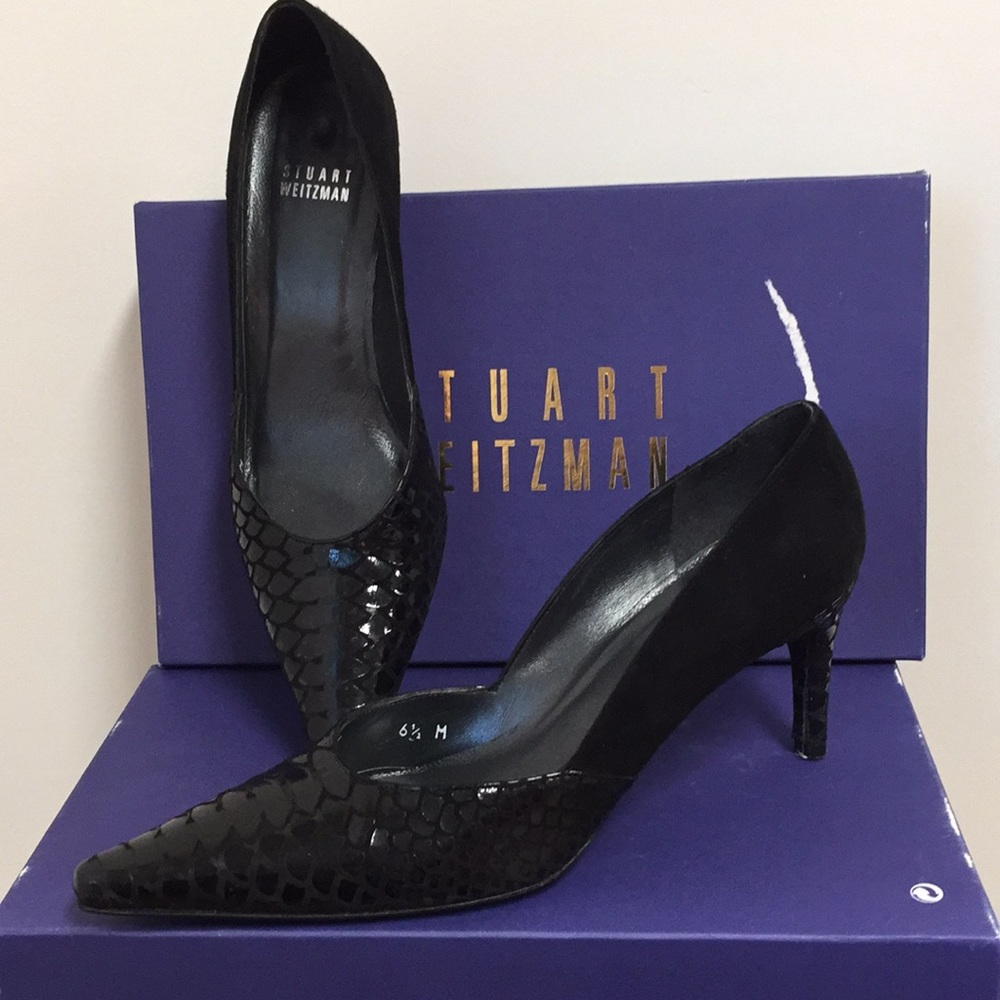 Stuart Weitzman black heels size 6.5